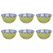ORNAMENTS Schale 6er-Set - Porzellan - Dunkelblau