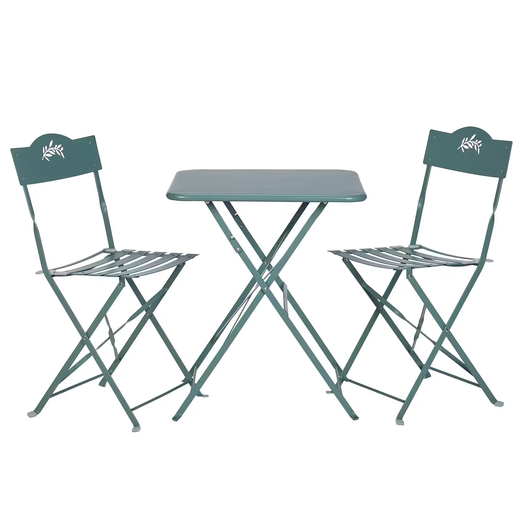 Balkonset OLIVE GARDEN 3-teilig - Eisen - Salbei