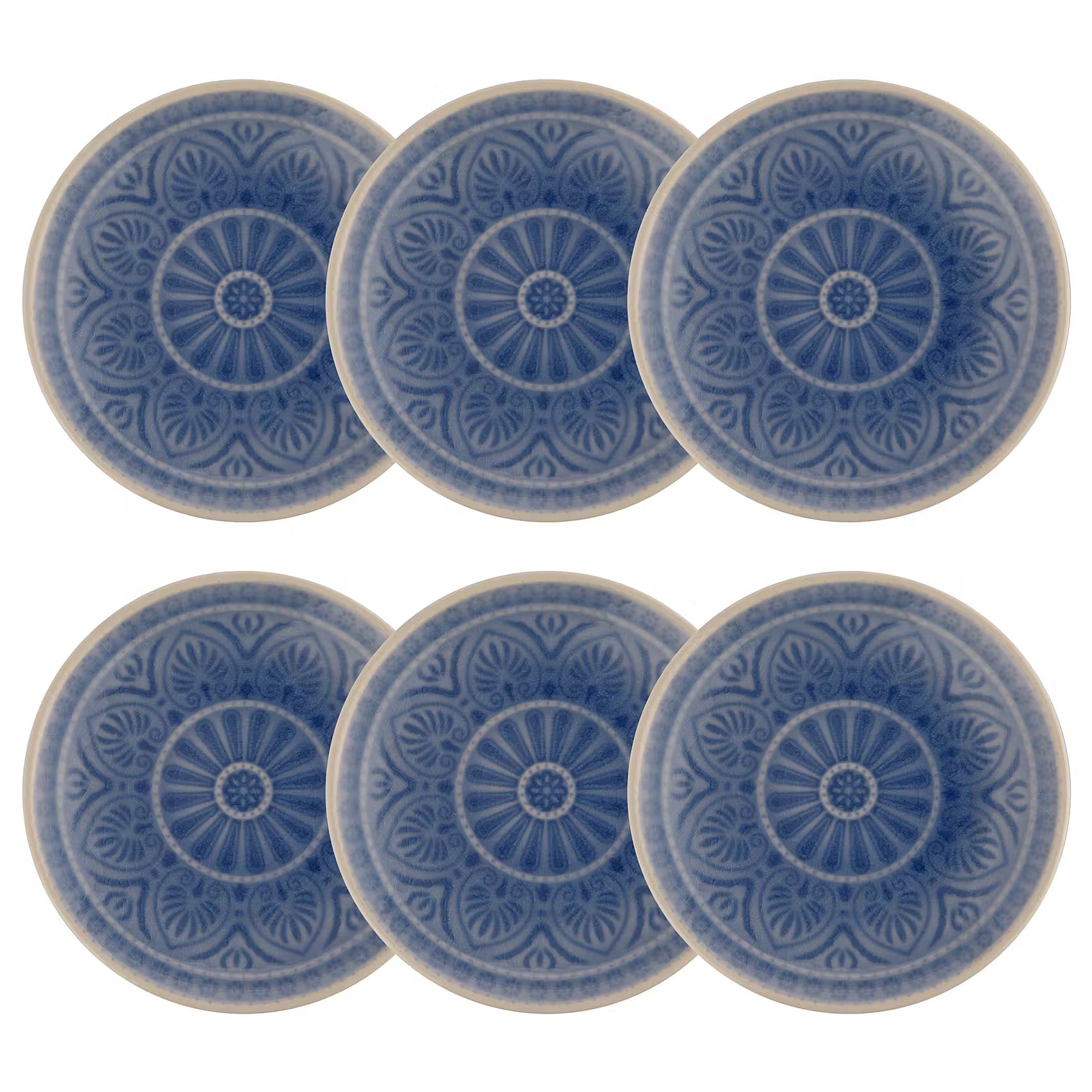 SUMATRA Teller 6er-Set