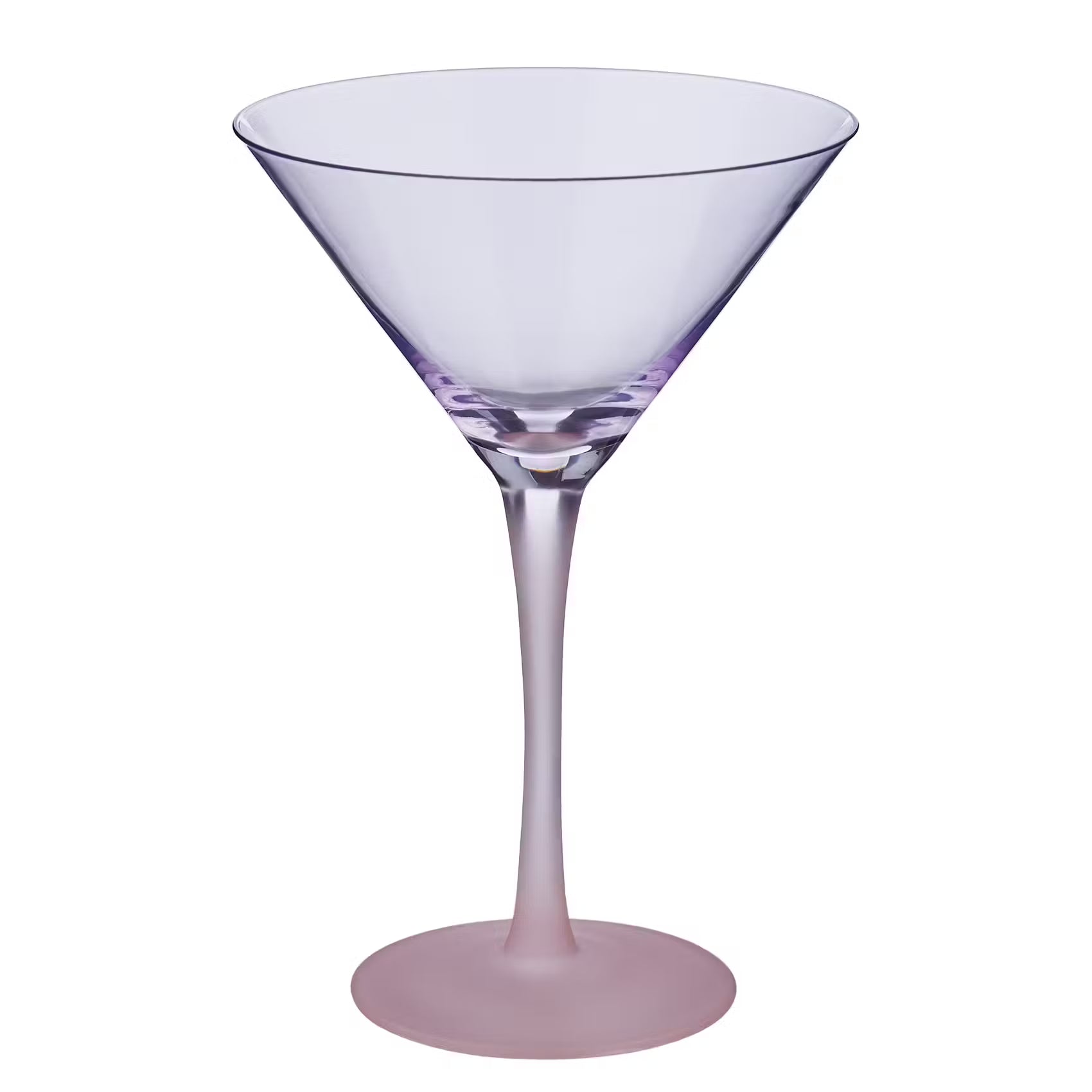 COCKTAIL NIGHT Martiniglas 4er-Set - Glas  - Flieder