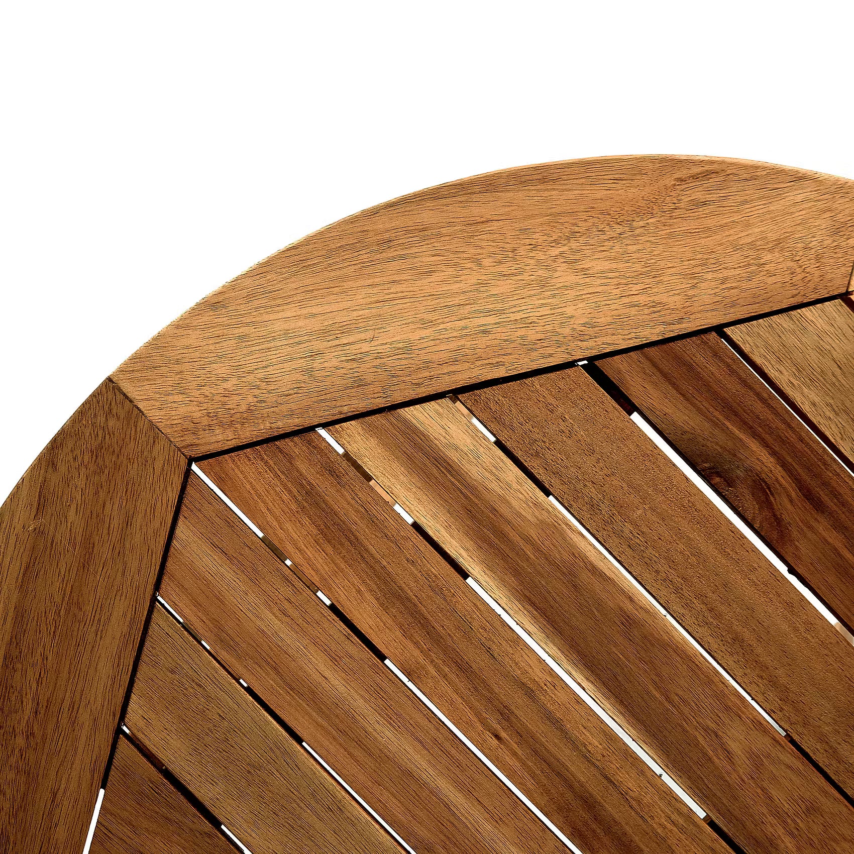 LODGE Balkonset 3-tlg. - Massivholz Akazie - Braun