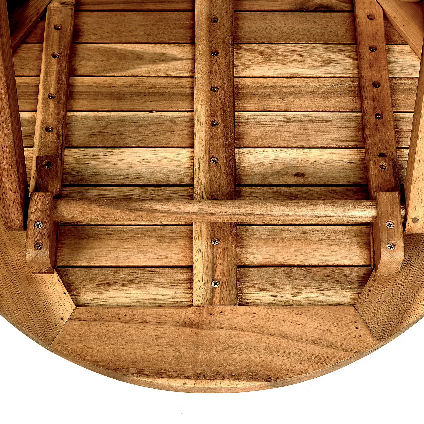 LODGE Balkonset 3-tlg. - Massivholz Akazie - Braun