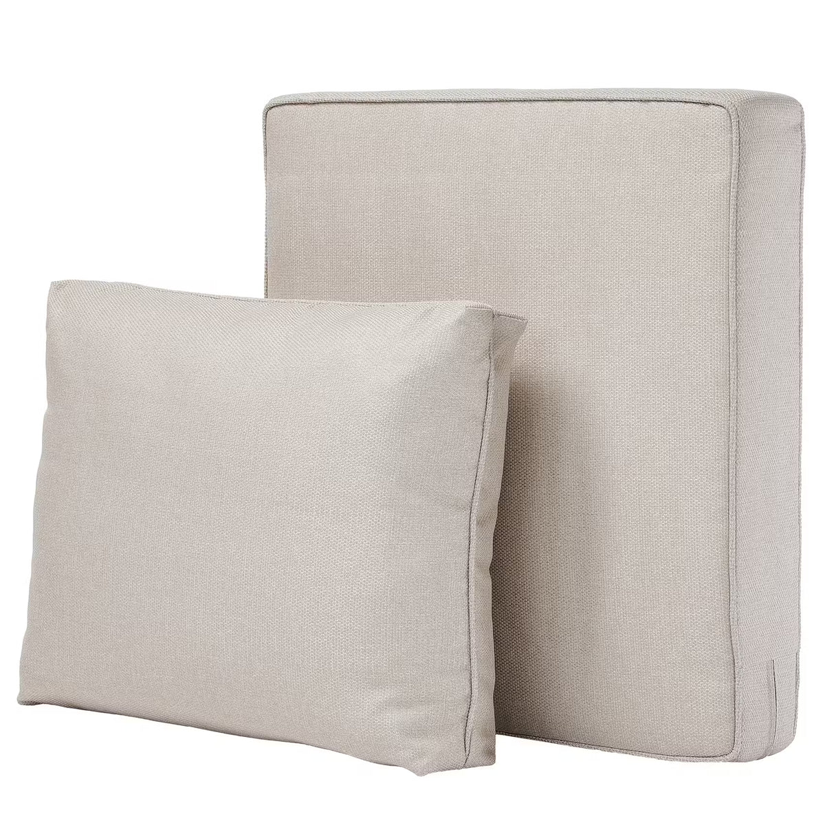 ROPE ISLAND Gartenset 5-tlg. - Akazienholz / Polypropylen / Polyester - Taupe