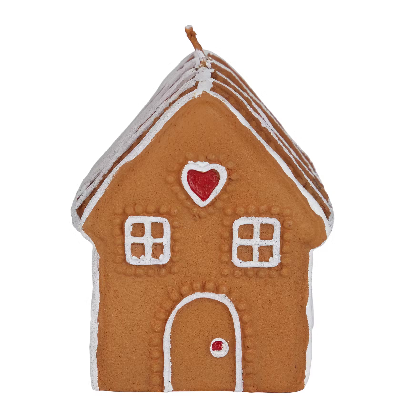 X-MAS Kerze Lebkuchenhaus