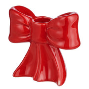 PRESENT Kerzenhalter Schleife