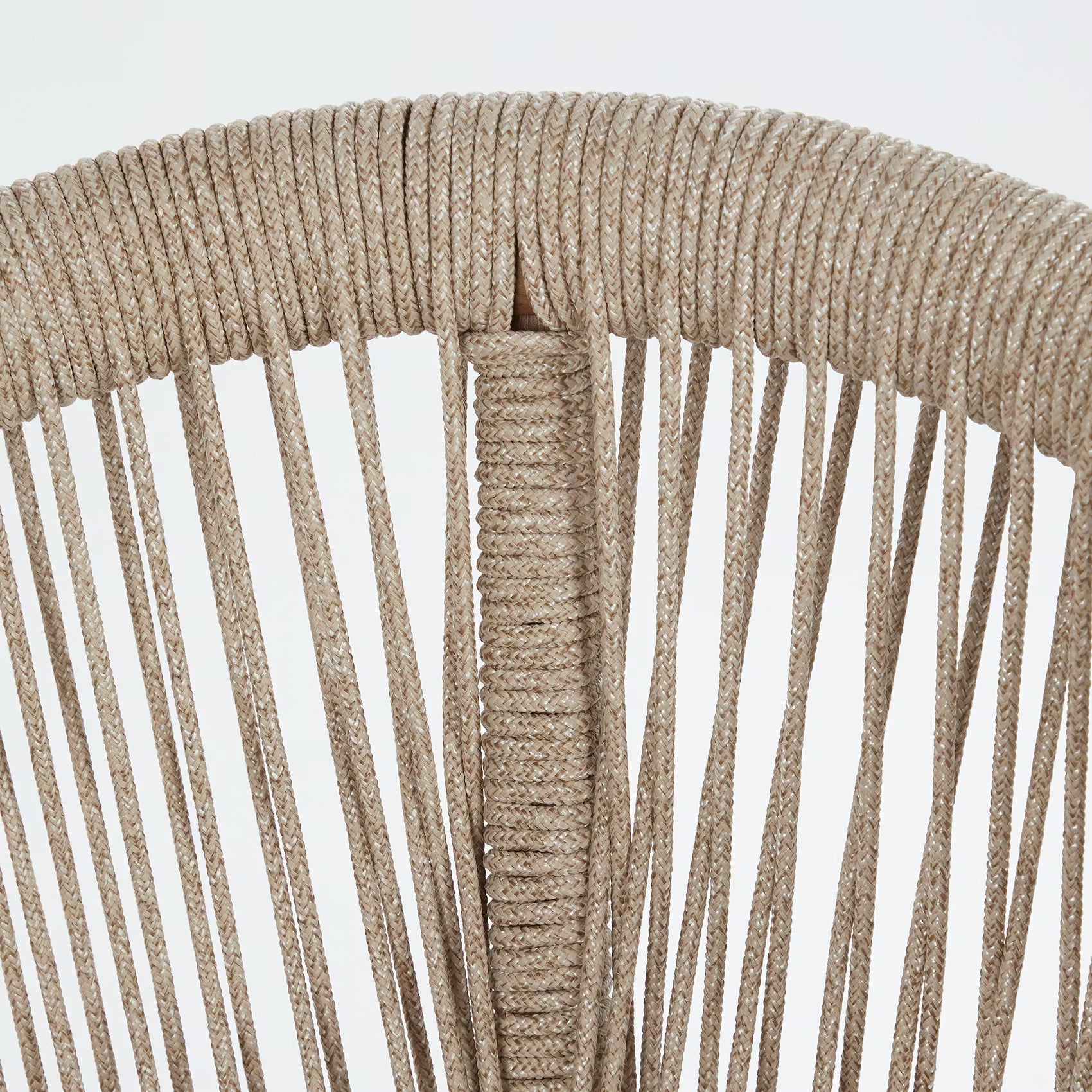 BAYONNE Gartenstuhl 2er-Set - Akazienholz/Polyester - Beige