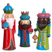 X-MAS Dekofigur König 3-tlg.