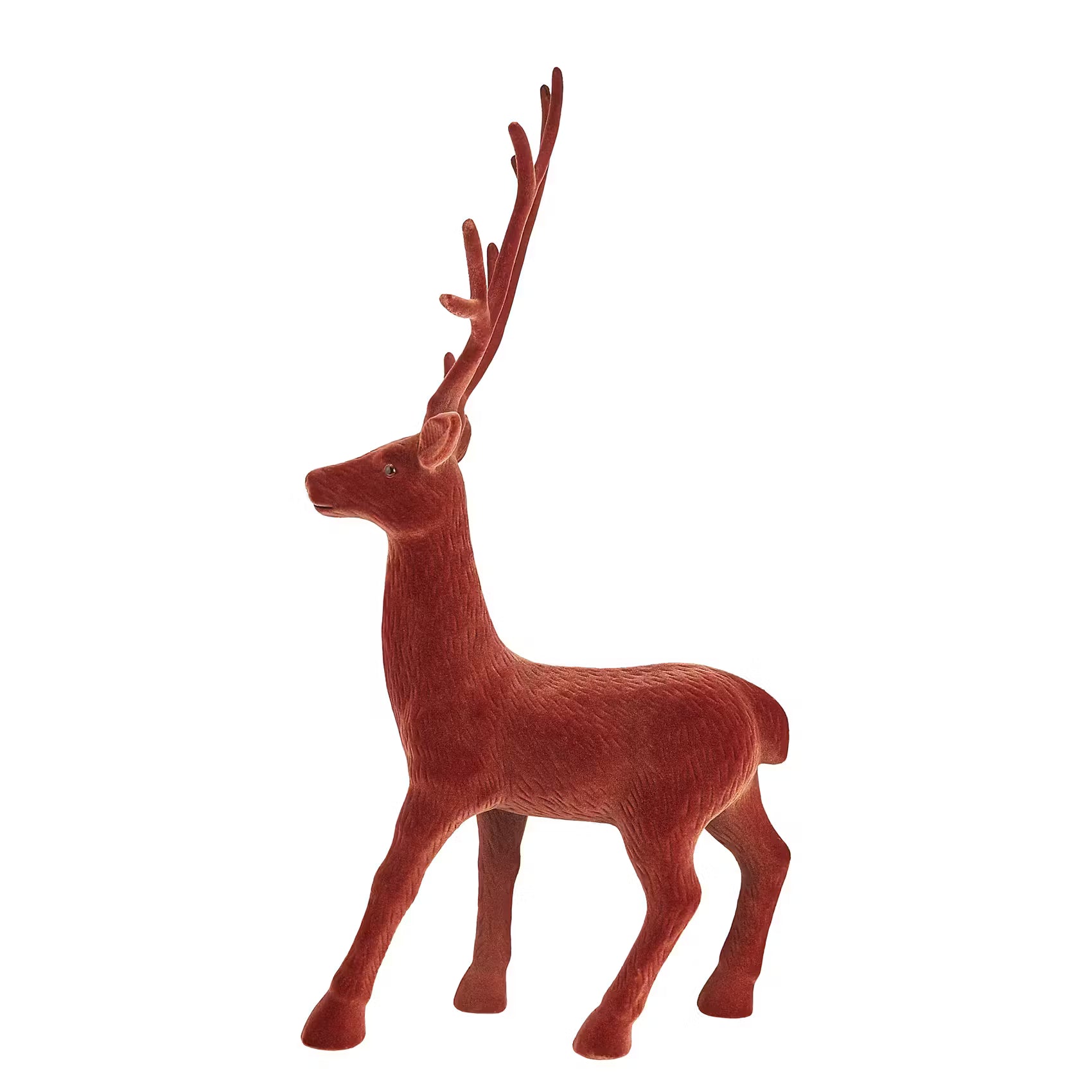 Deko-Hirsch X-MAS beflockt