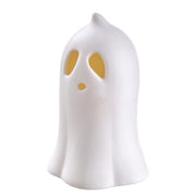 SAM LED Deko-Geist - Porzellan - Weiß - Höhe: 10 cm