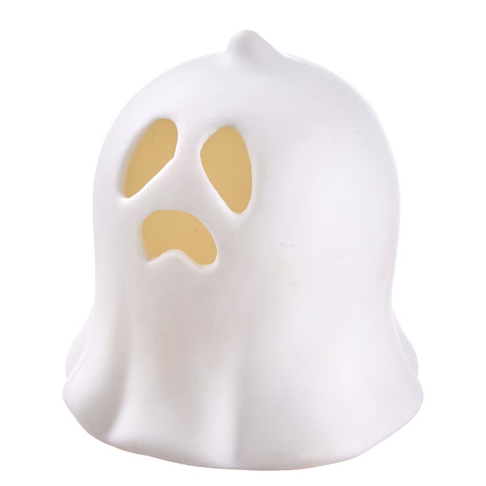 SAM LED Deko-Geist - Porzellan - Weiß - Höhe: 7 cm