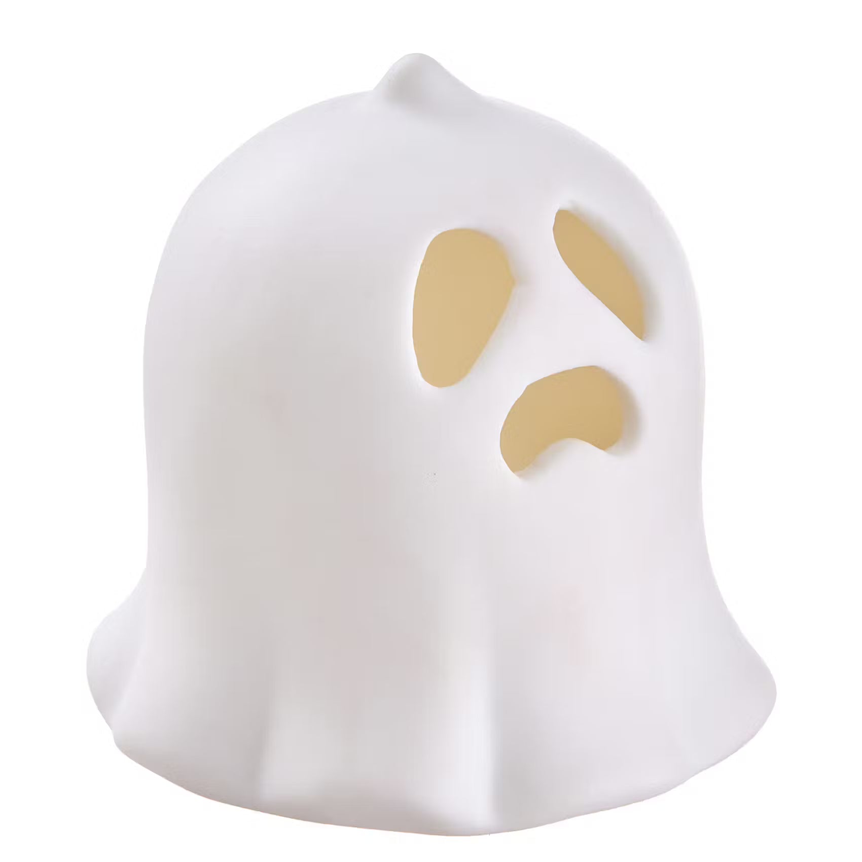 SAM LED Deko-Geist - Porzellan - Weiß - Höhe: 7 cm