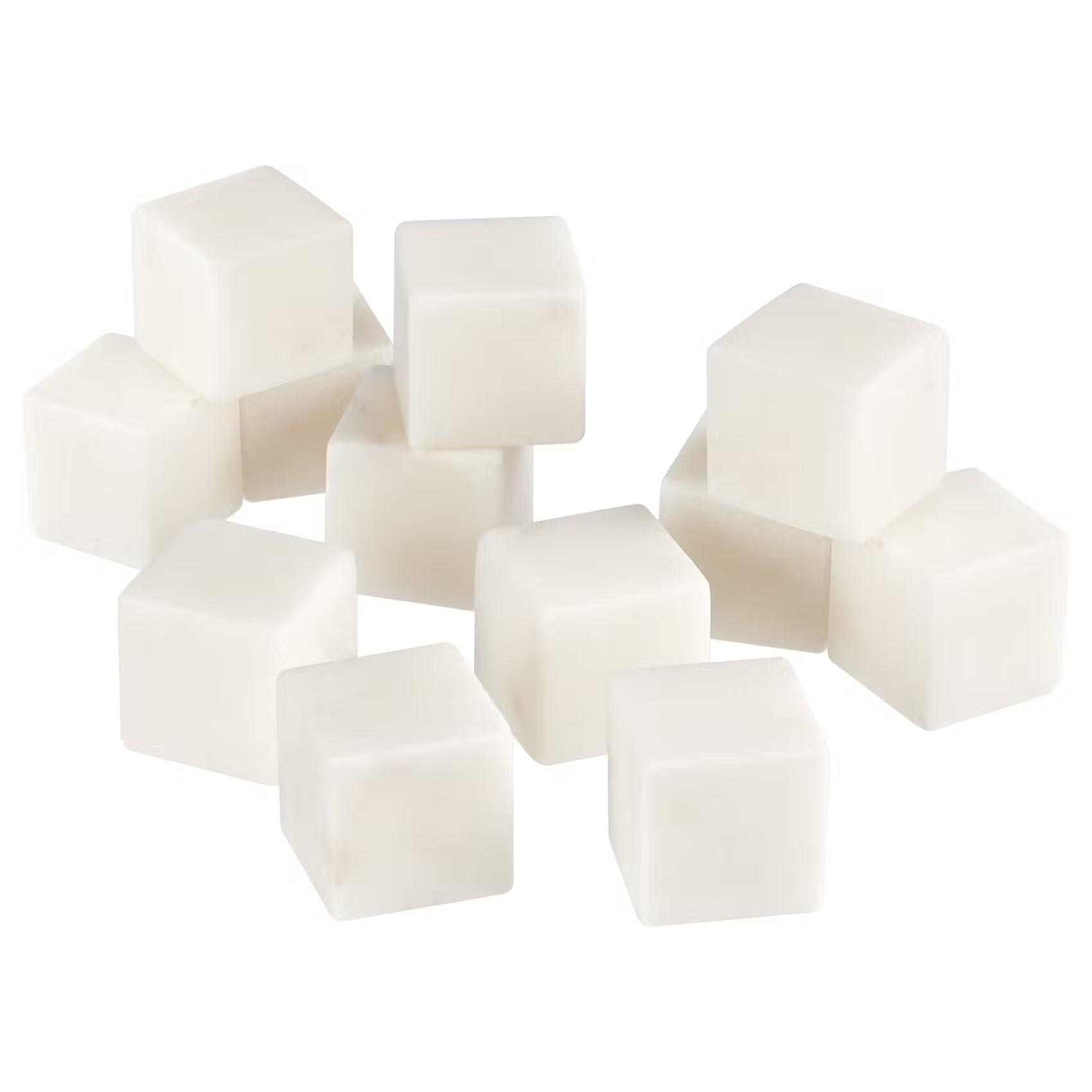MARBLE Kühlsteine 12er-Set - Marmor - Weiß