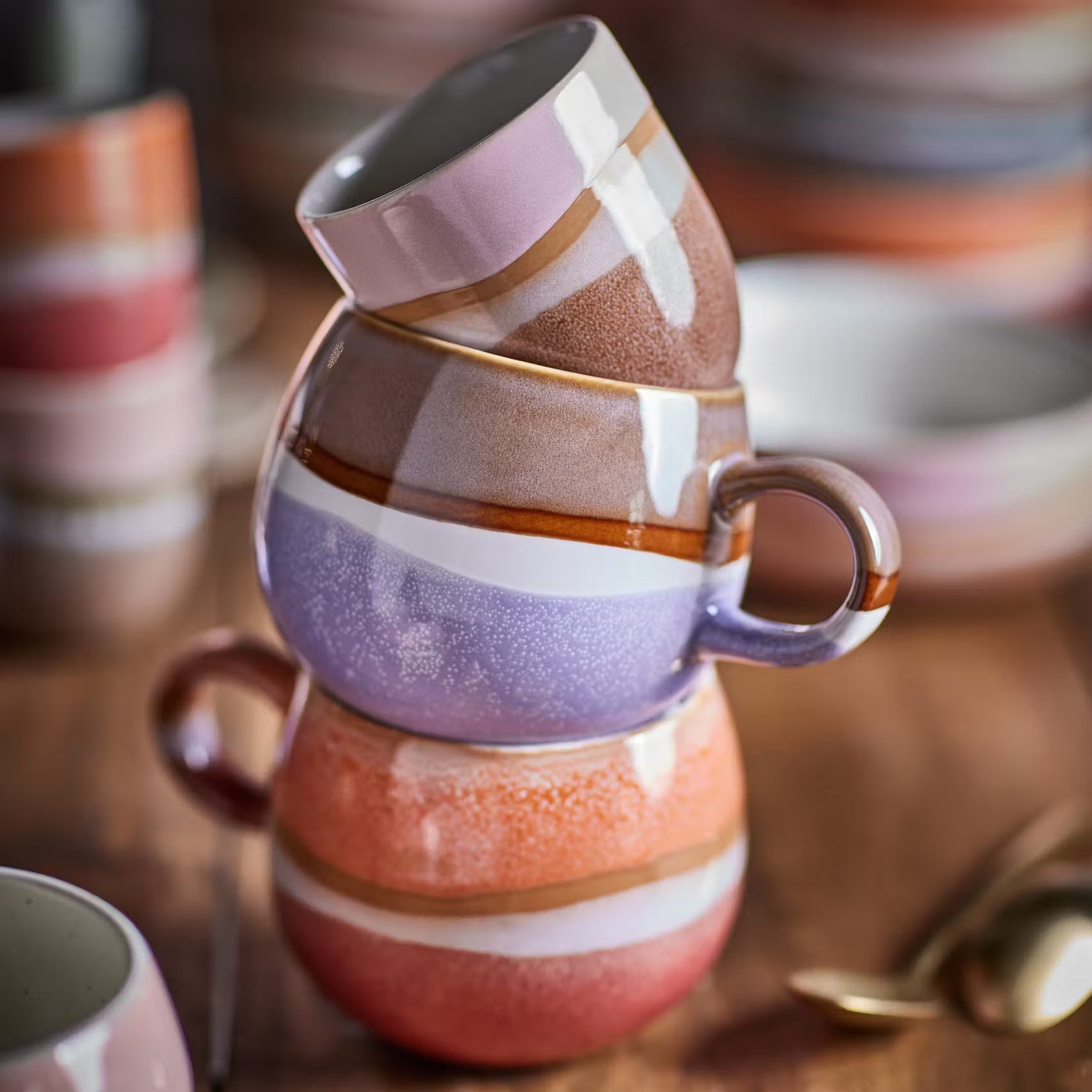 MEDLEY Tasse - Steinzeug - Rosé