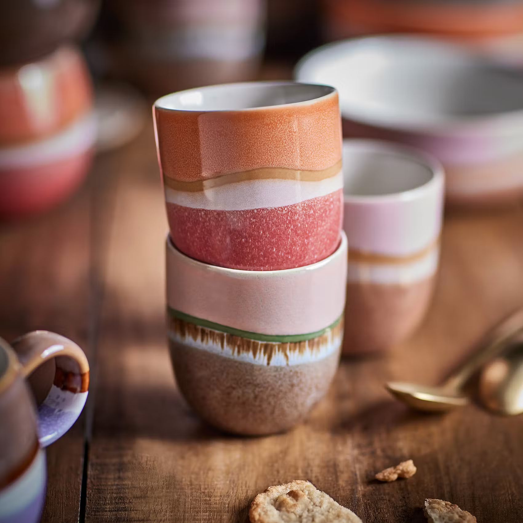 MEDLEY Tasse - Steinzeug - Orange