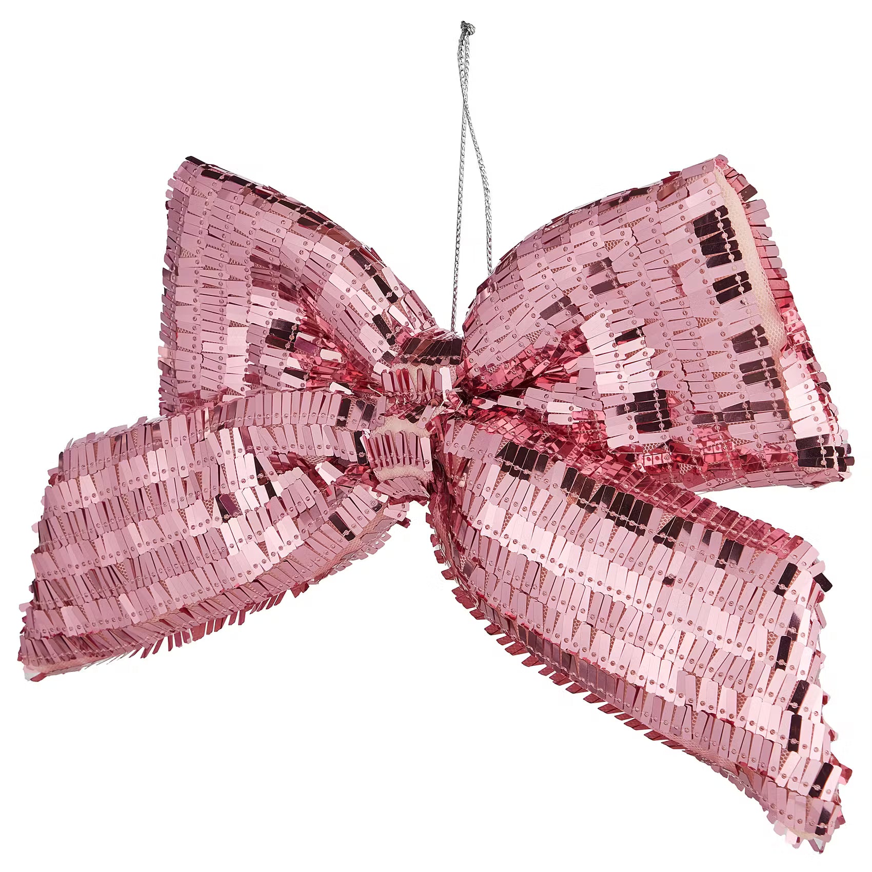 PRESENT Deko Schleife Pailetten