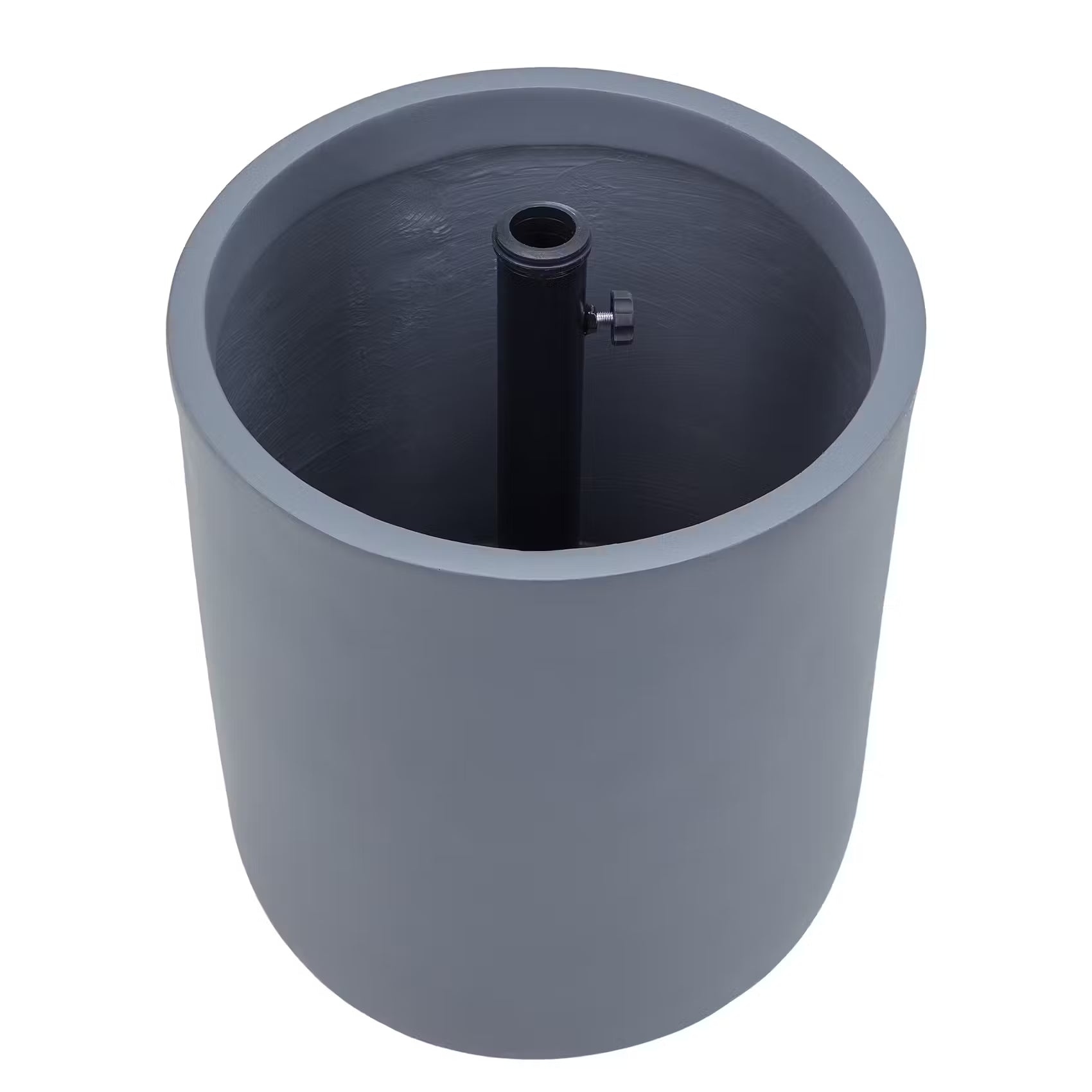 COVERT Sonnenschirmständer mit  integriertem Tisch bzw. Stauraum