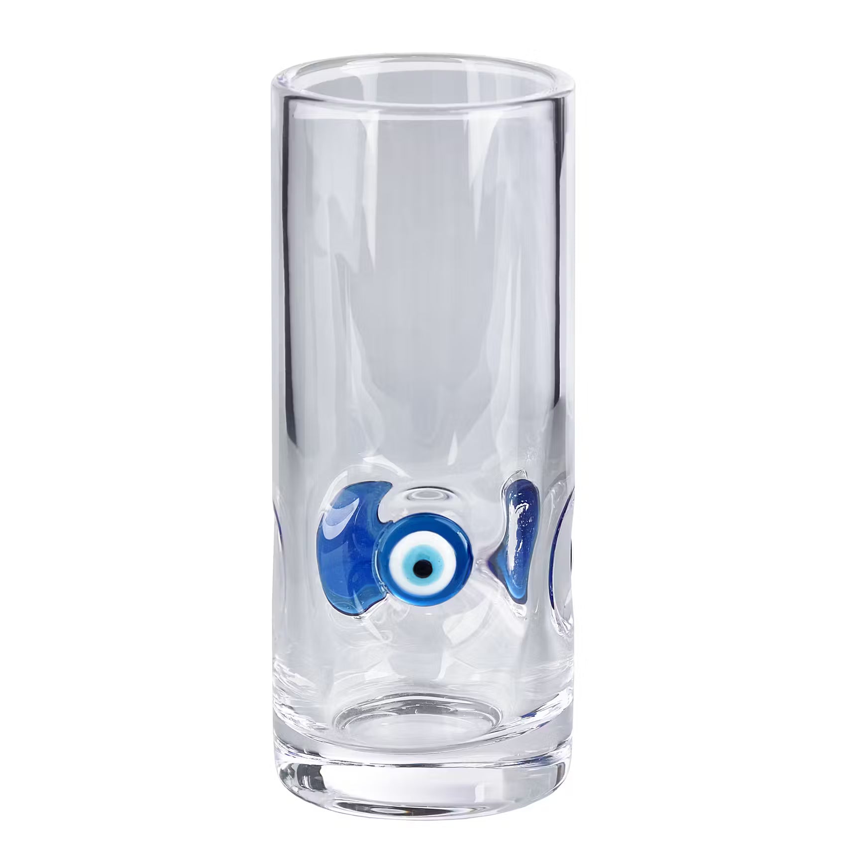 LES PETITS Schnapsglas Auge - Glas - Blau