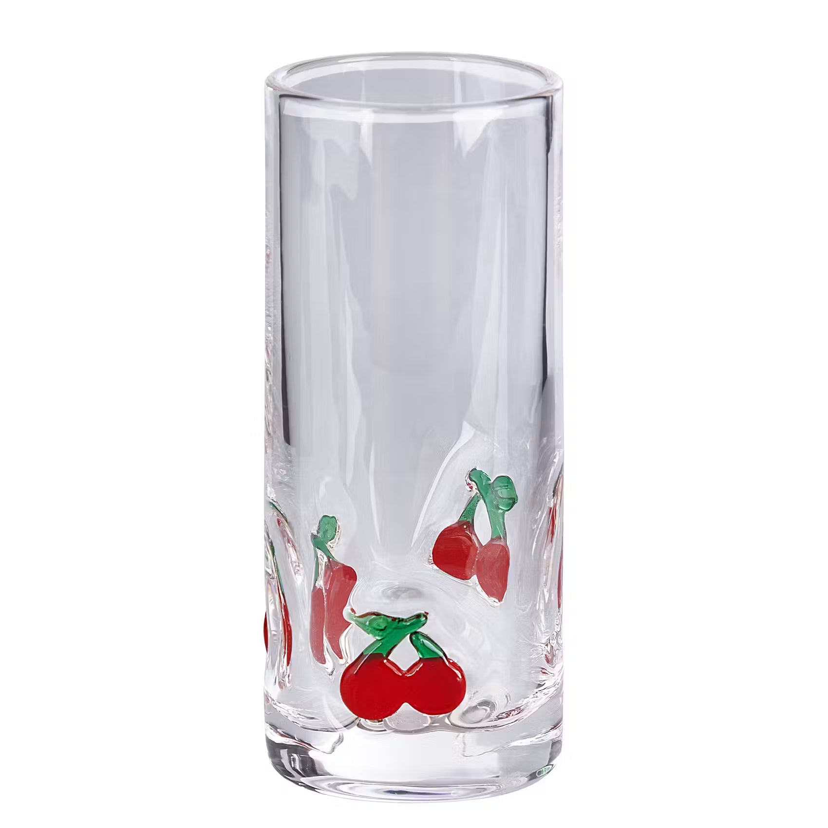 LES PETITS Schnapsglas Kirschen - Glas - Rot
