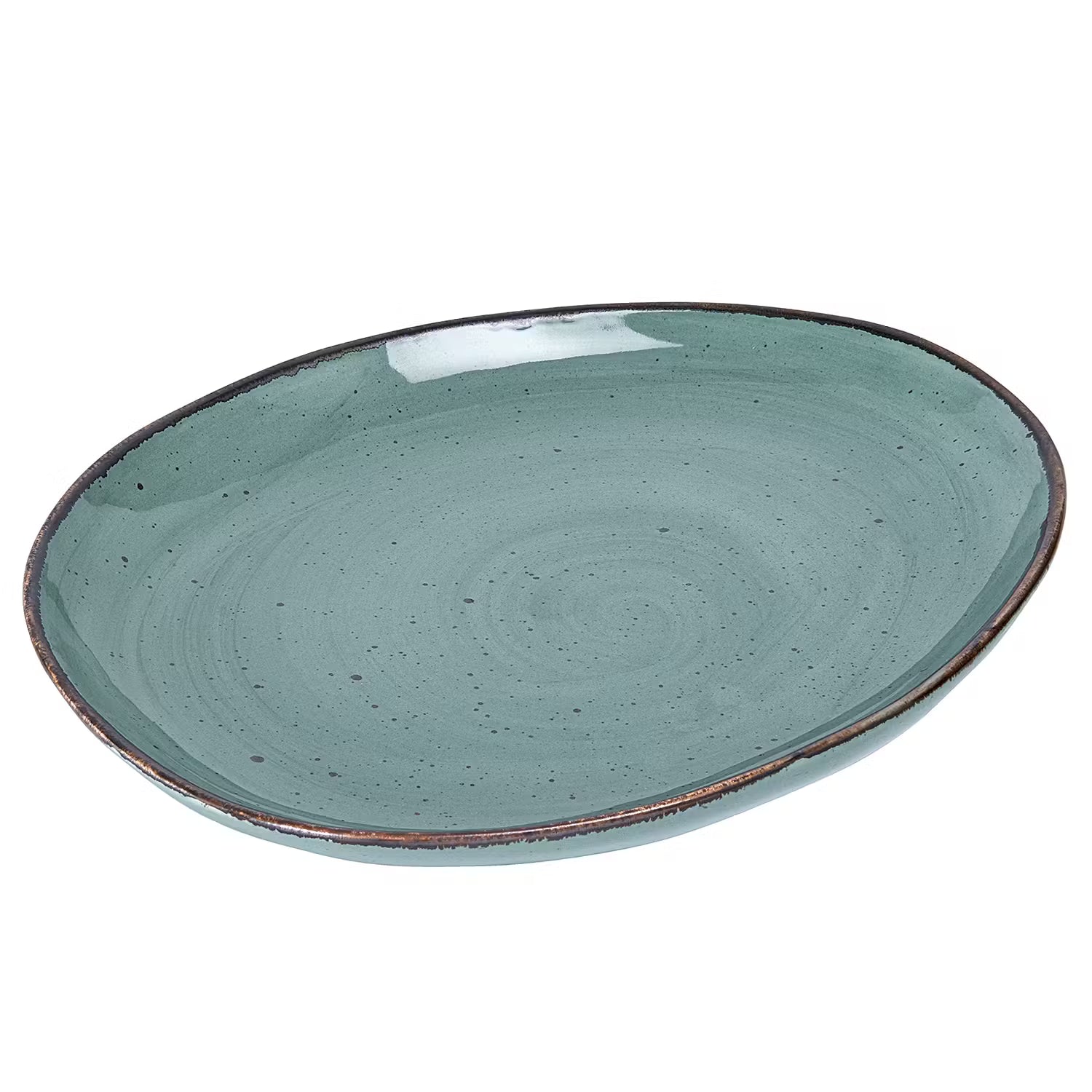 FINCA Frühstücks-Set 8-tlg. - Porzellan - Grau