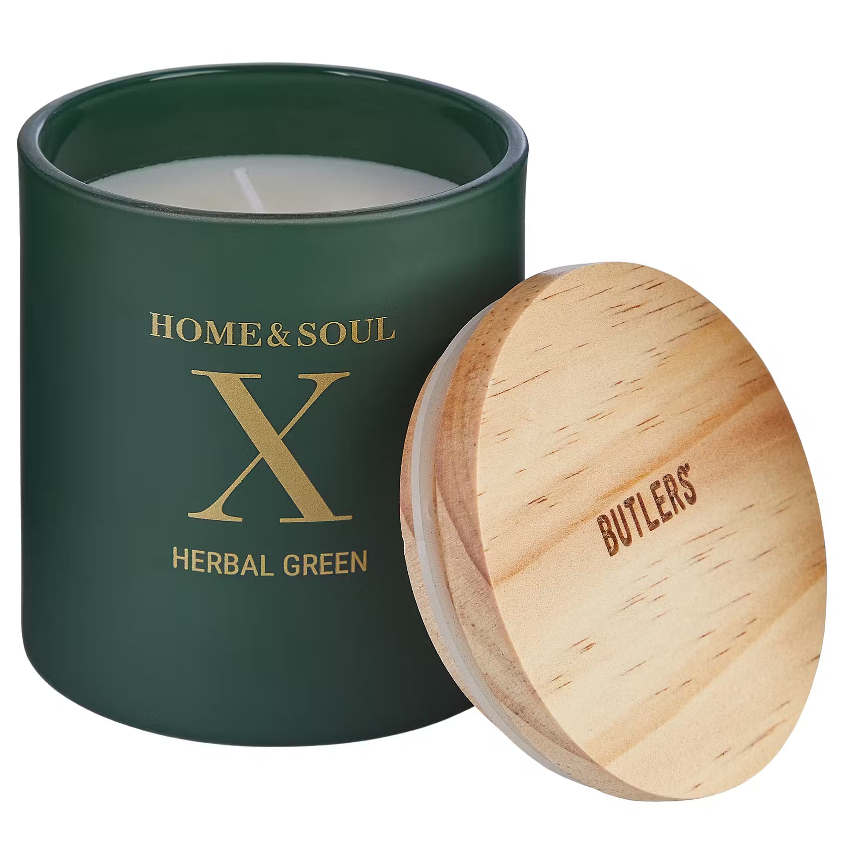 HOME & SOUL X Duftkerze Herbal Green