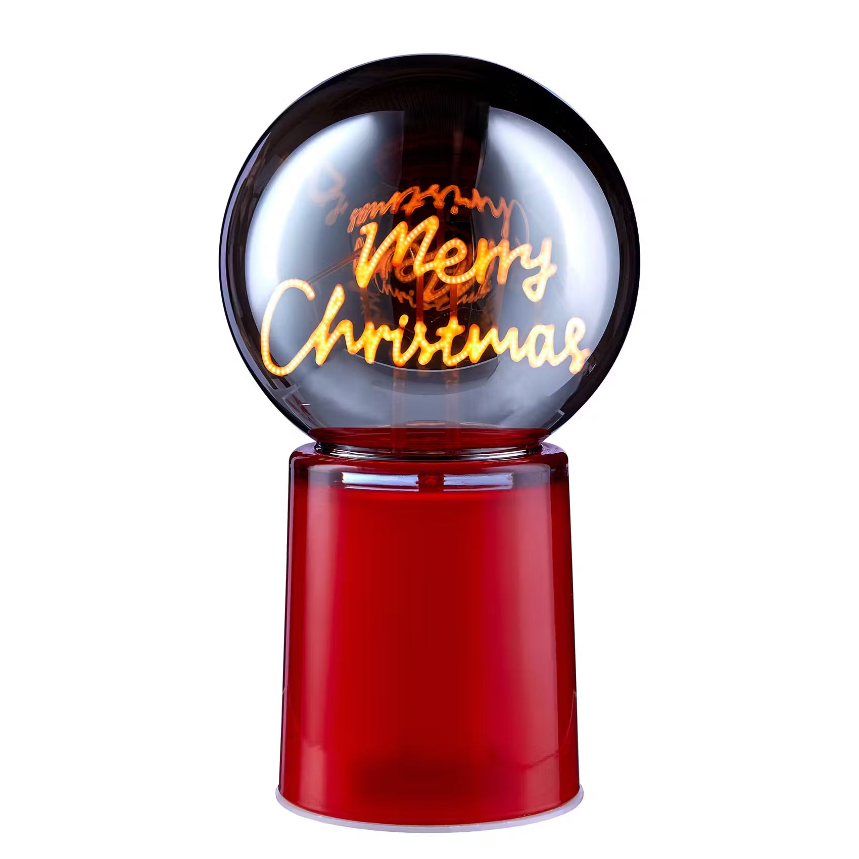 GLOW BALL Kugel Merry Xmas