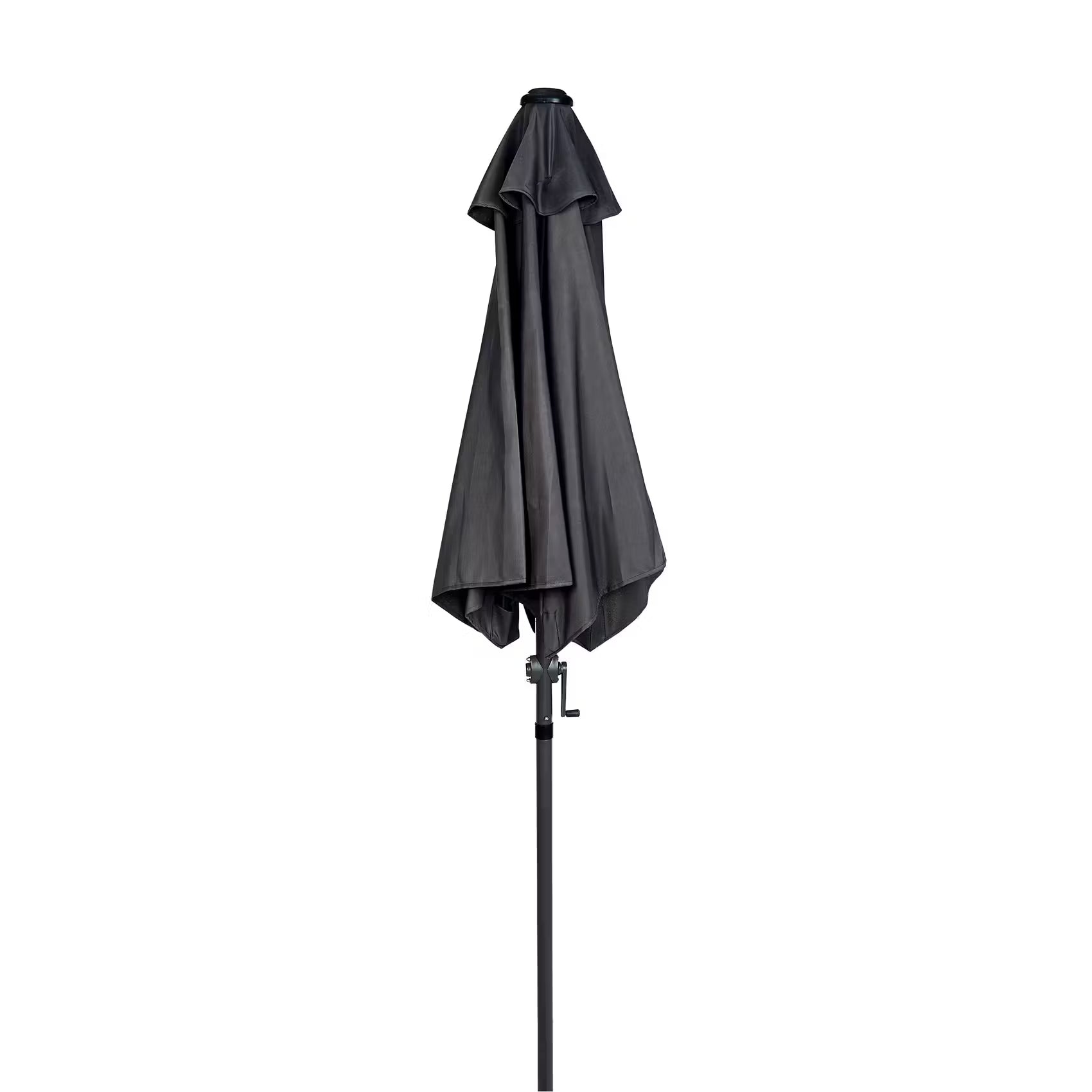 SIESTA Sonnenschirm mit Schirmständer - Aluminium / Polyester - Grau - Grau