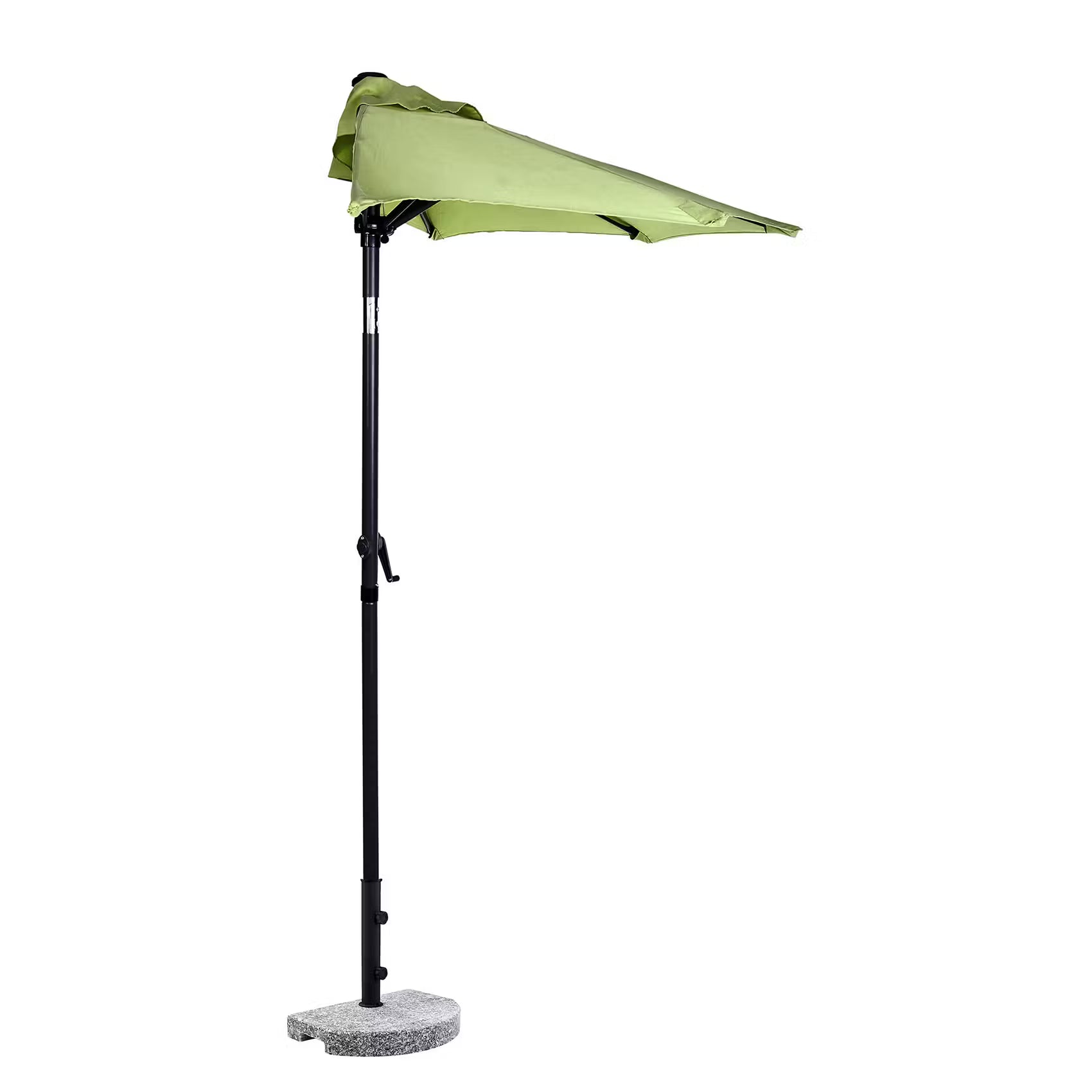 SIESTA Sonnenschirm mit Schirmständer - Aluminium / Polyester - Grün