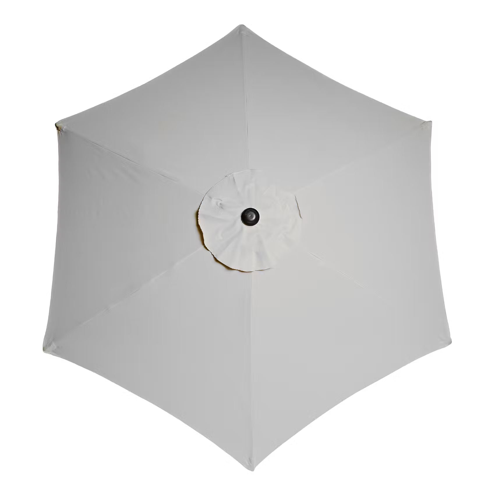 SIESTA Sonnenschirm mit Schirmständer - Aluminium / Polyester - Grau
