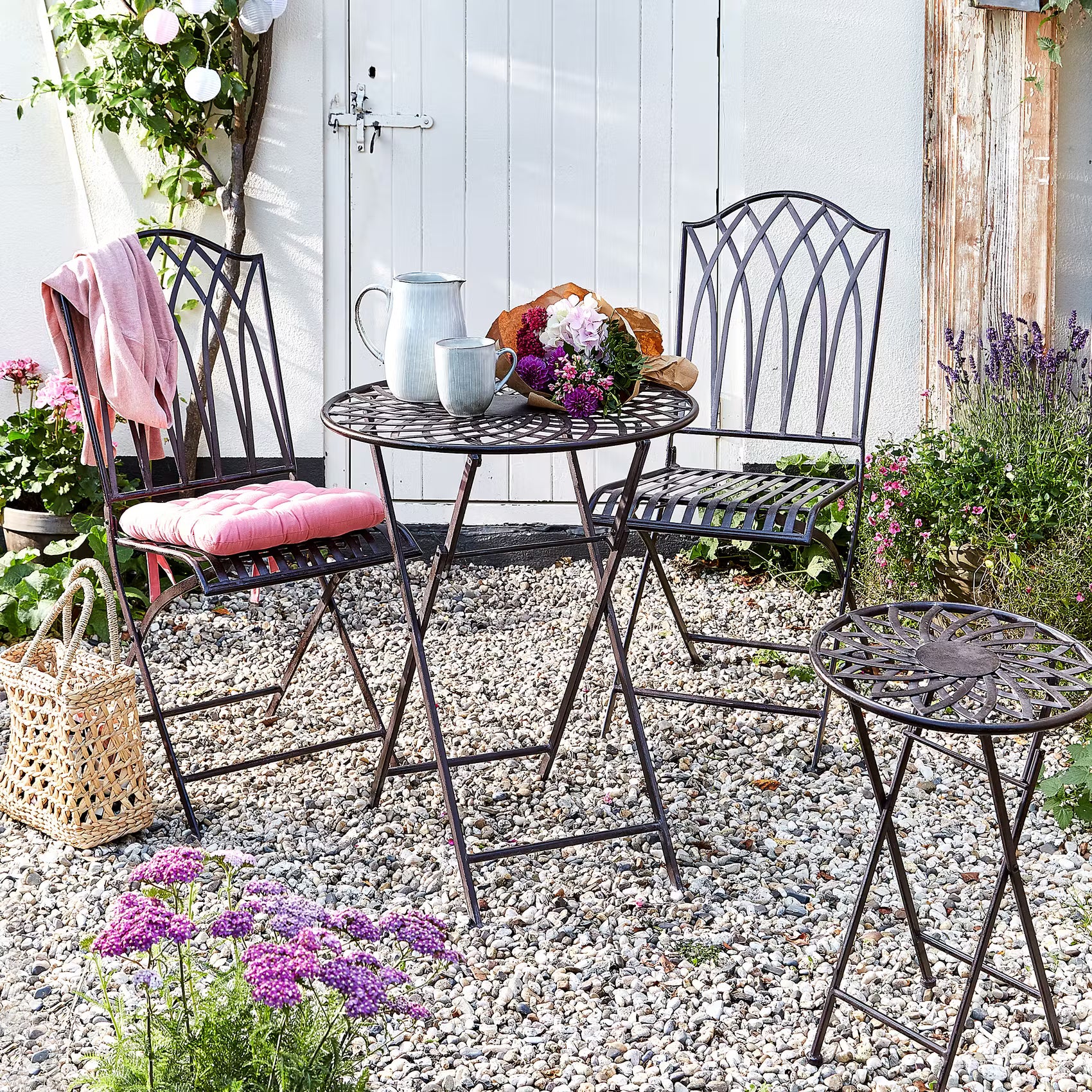 MANDALA GARDEN Gartenmöbel-Set 3-tlg.