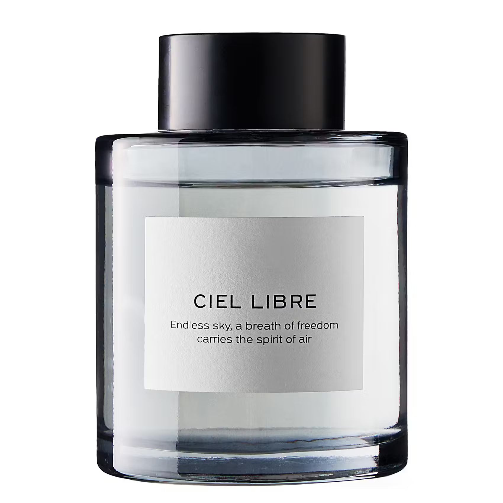 PURE POETRY Raumduft CIEL LIBRE - Glas/Polyester/Raumduft/Metall - Duneklgrau - Füllmenge: 150 ml