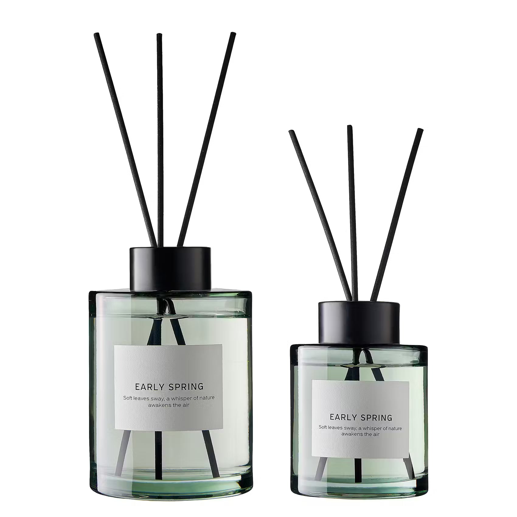 PURE POETRY Raumduft EARLY SPRING - Glas/Polyester/Raumduft/Metall - Salbei - Füllmenge: 150 ml