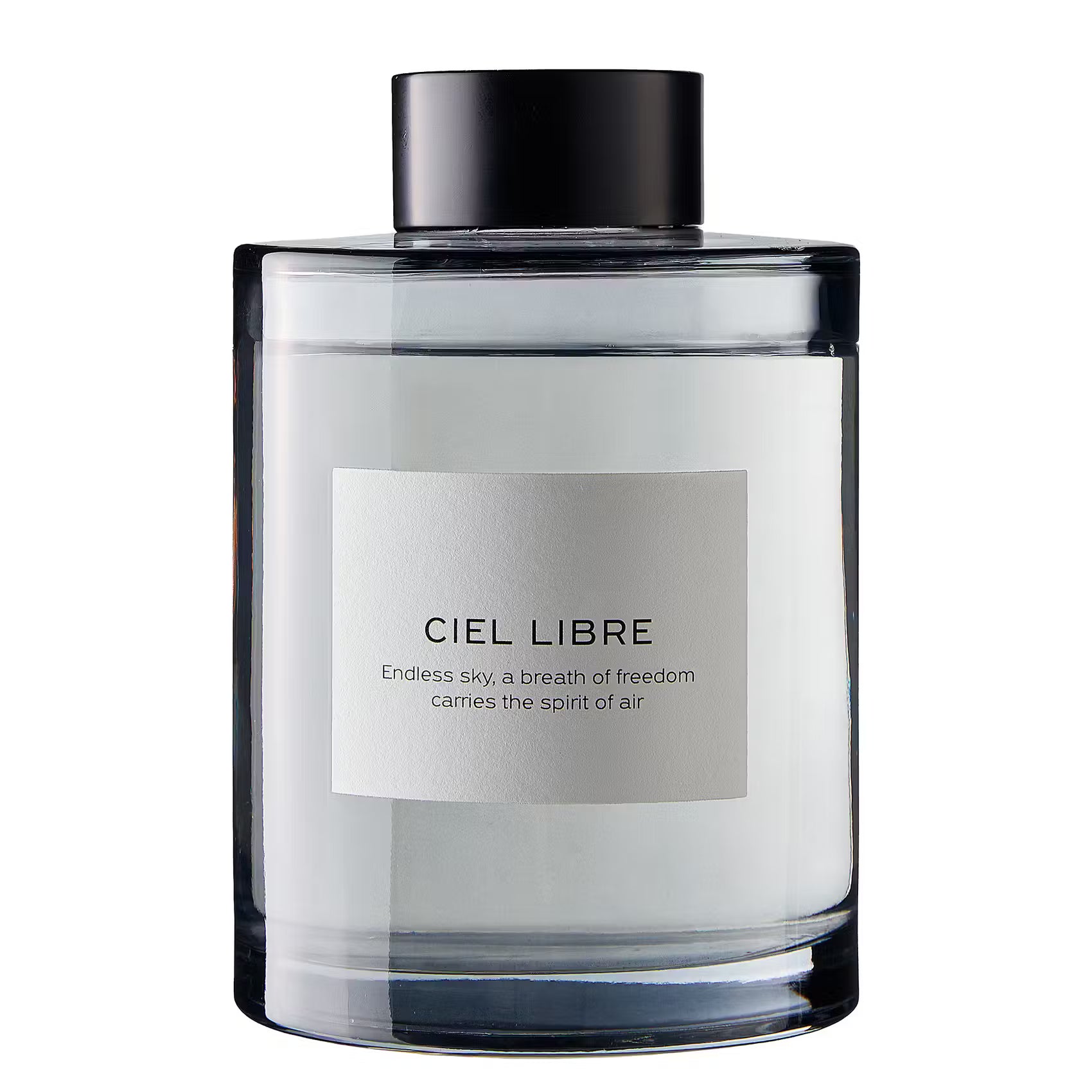 PURE POETRY Raumduft CIEL LIBRE - Glas/Polyester/Raumduft/Metall - Dunkelgrau - Füllmenge: 300 ml