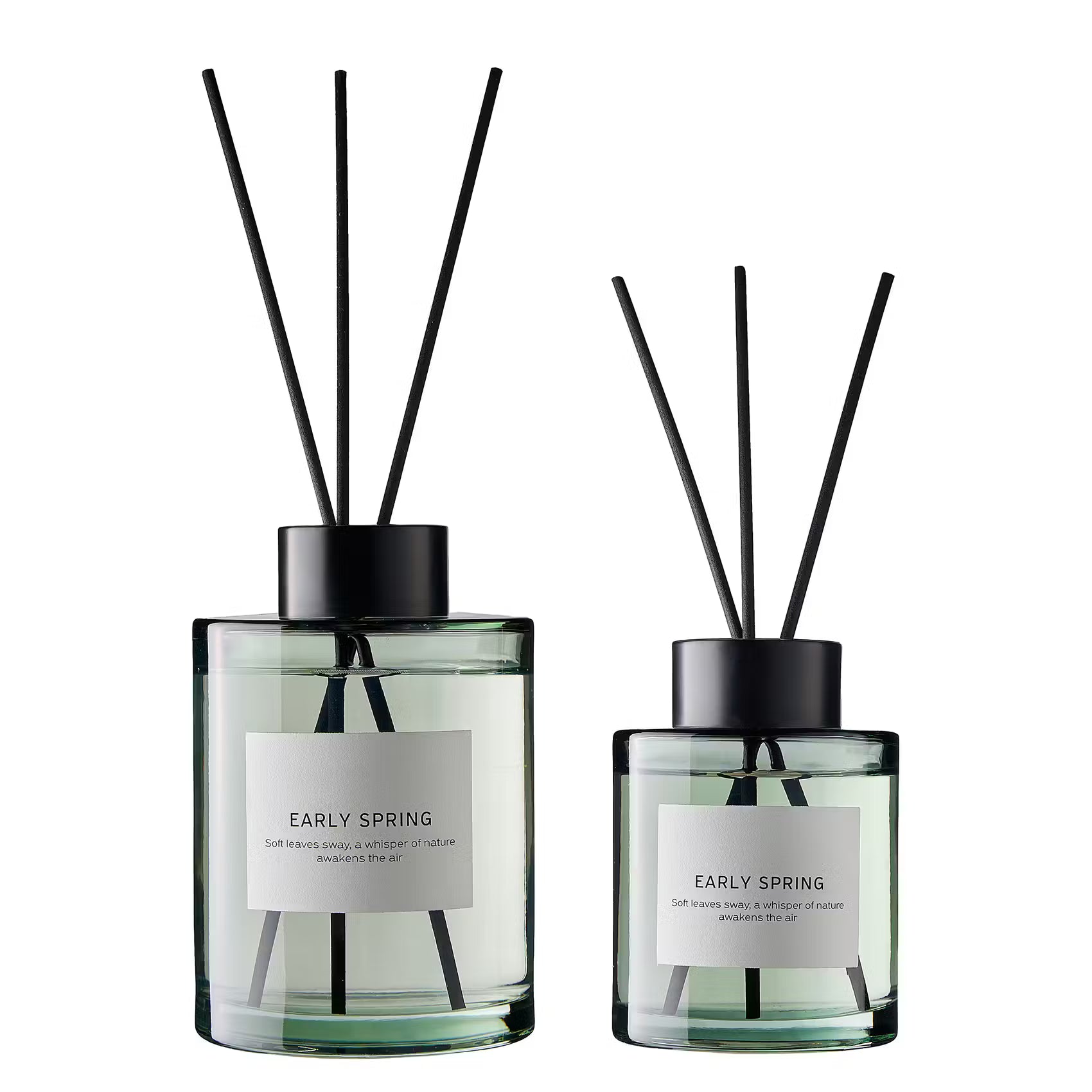 PURE POETRY Raumduft EARLY SPRING - Glas/Polyester/Raumduft/Metall - Salbei - Füllmenge: 300 ml