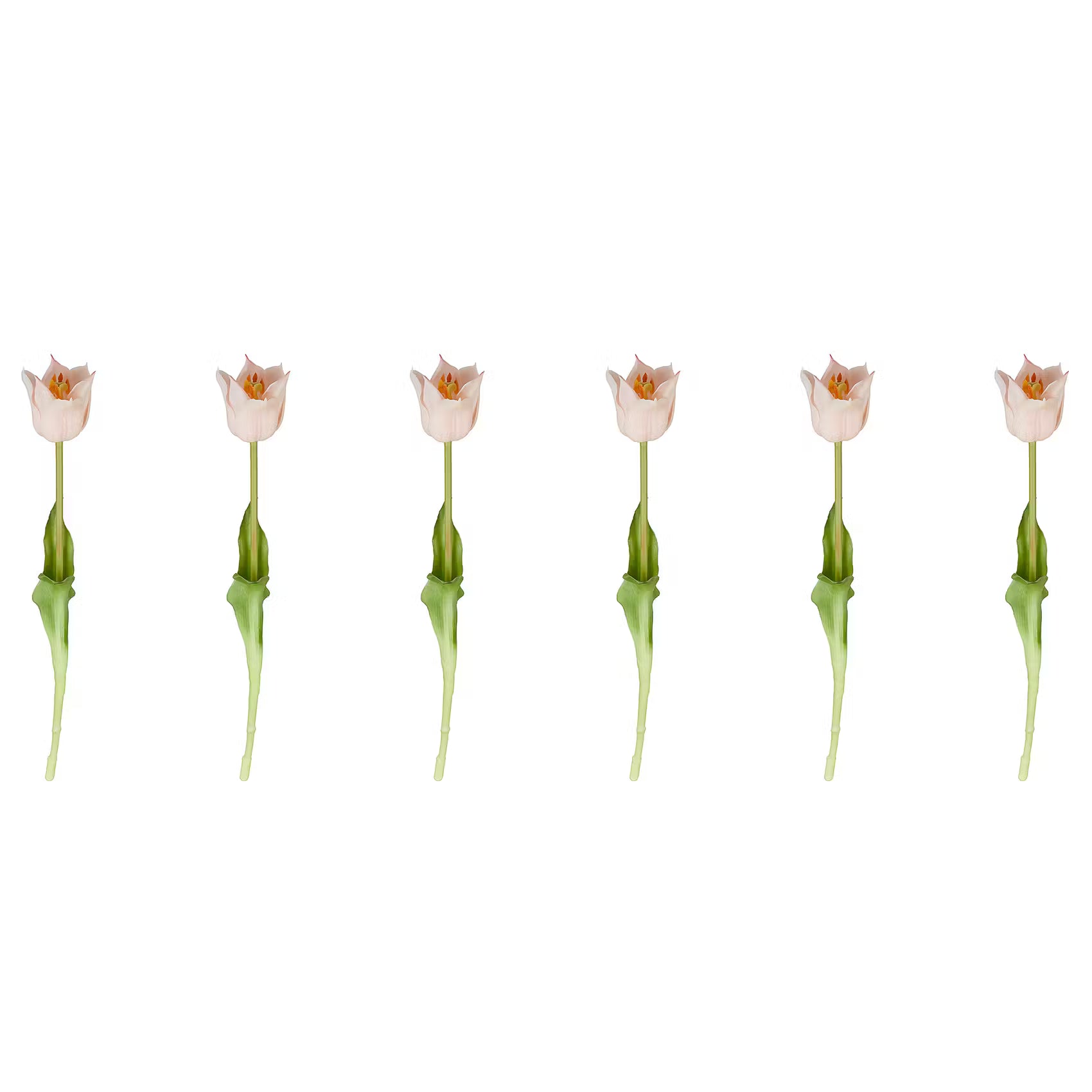FLORISTA Tulpe 6er-Set - Polyester - Rose