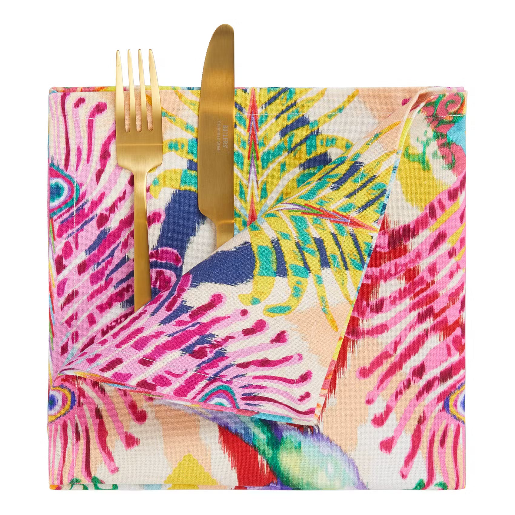JUNGLE FEVER Serviette 6er-Set - Baumwolle - Bunt