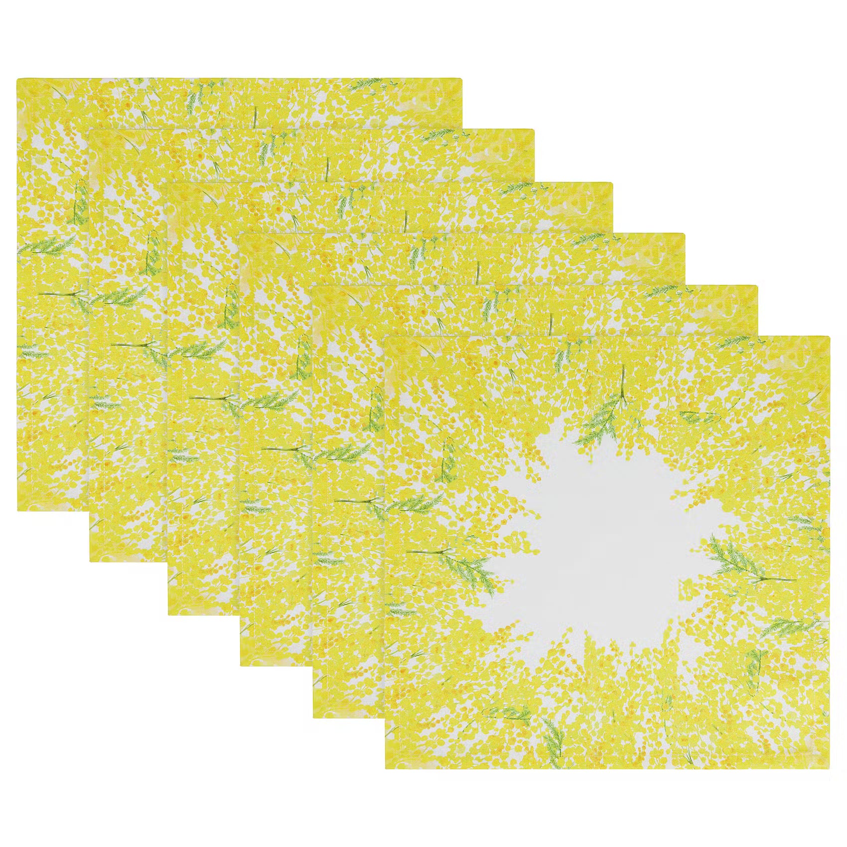 MONTELIMAR Serviette 6er-Set - Baumwolle - Bunt