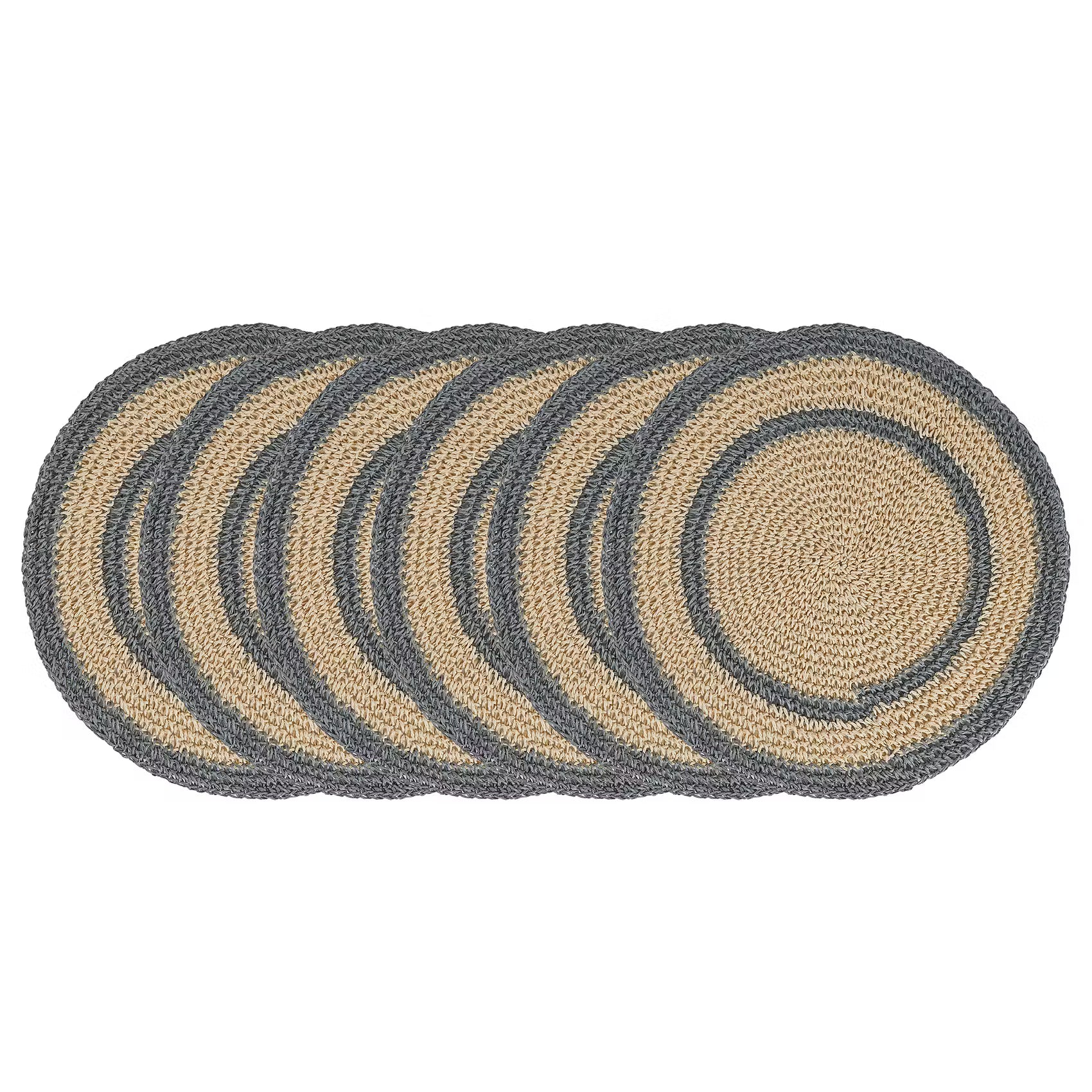 CARTAGENA Tischset 6er-Set - Papier - Blau