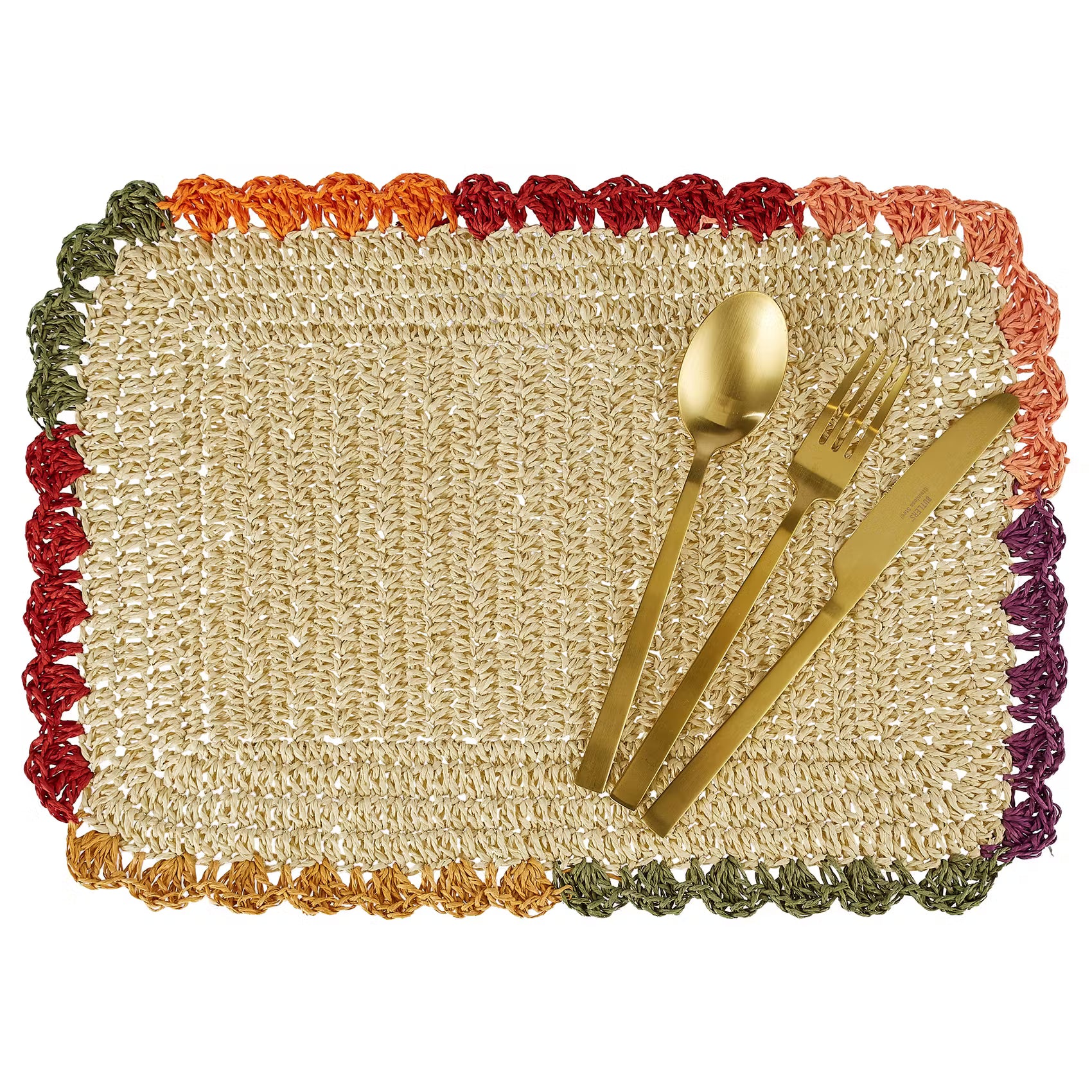 CARTAGENA 6er-Set Tischset - Papier - Bunt