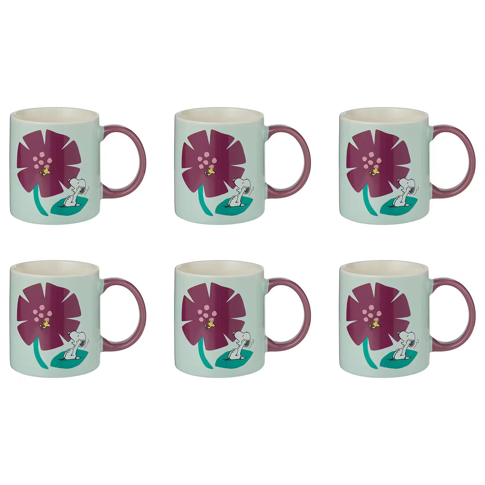 Tasse PEANUTS 6er-Set