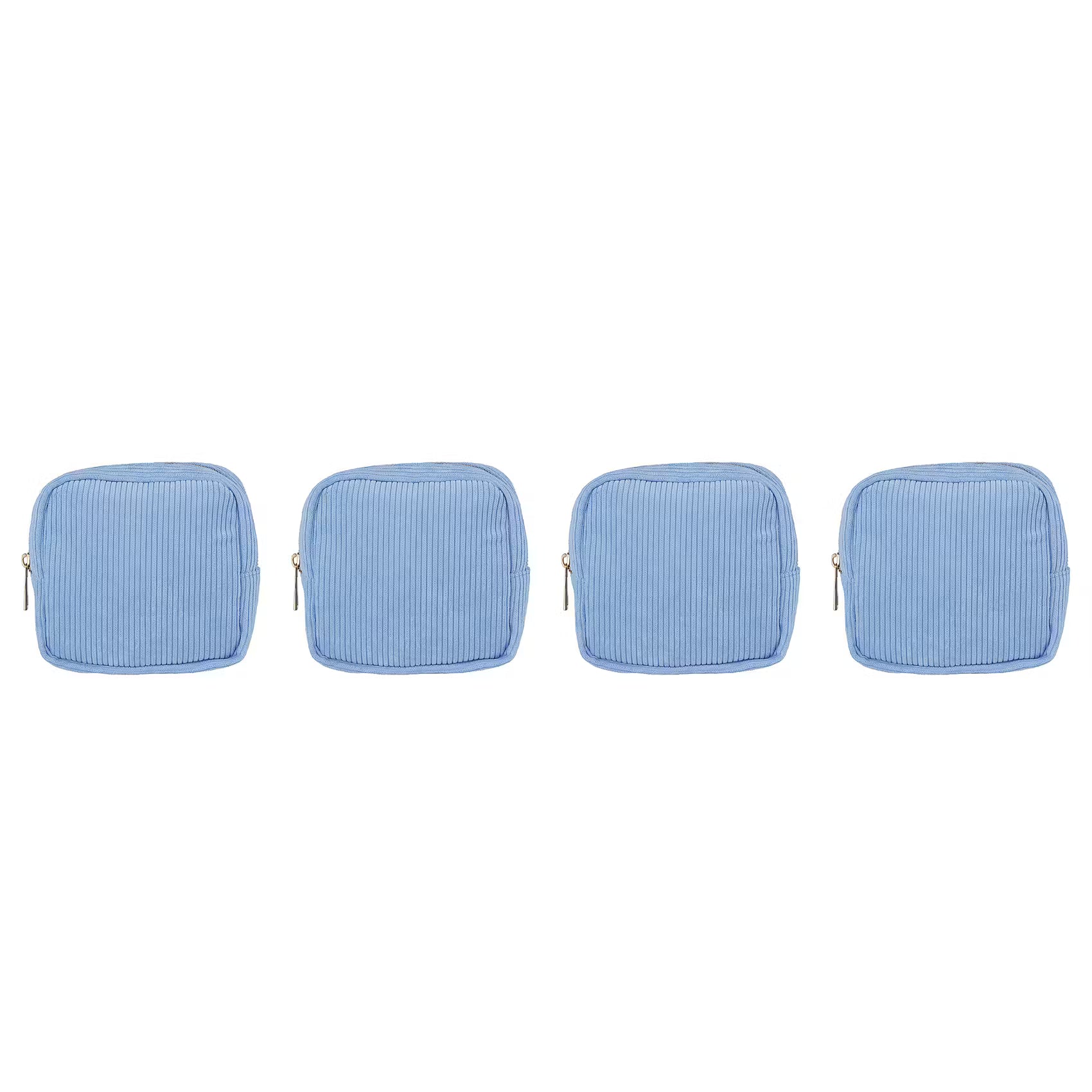 Kosmetiktasche PACK IT 4er-Set - Polyester - Hellblau