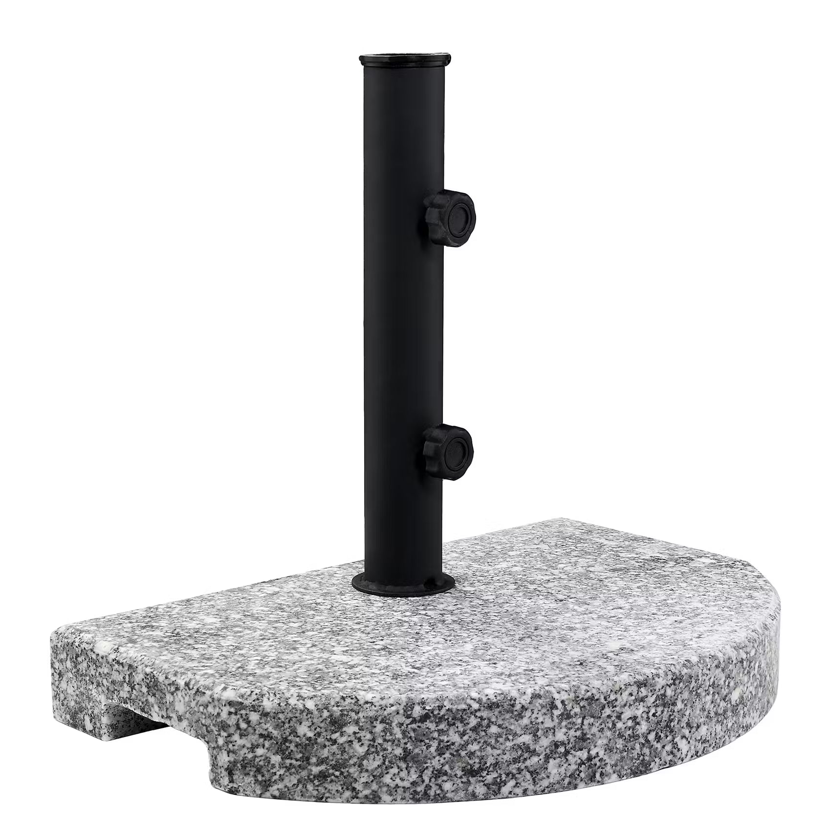 SIESTA Sonnenschirm mit Schirmständer - Aluminium / Polyester / Granit / Stahl - Grau