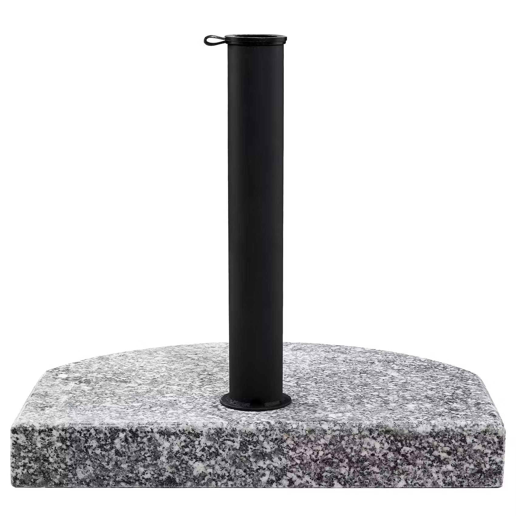 SIESTA Sonnenschirm mit Schirmständer - Aluminium / Polyester / Granit / Stahl - Grau