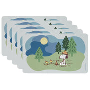 PEANUTS Frühstücksbrettchen 5er-Set - HPL Schichtstoff - Bunt