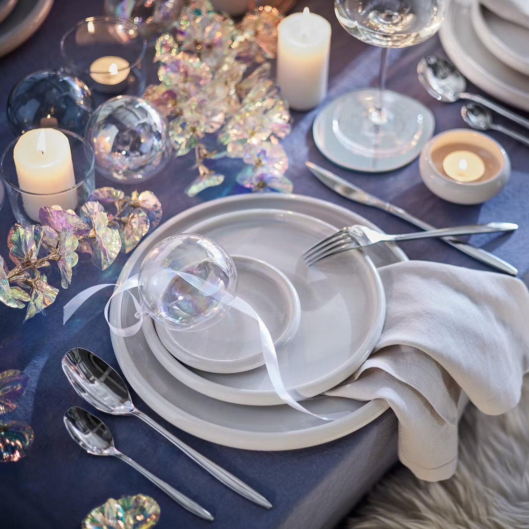 Dinnerteller BOOGY 4er-Set