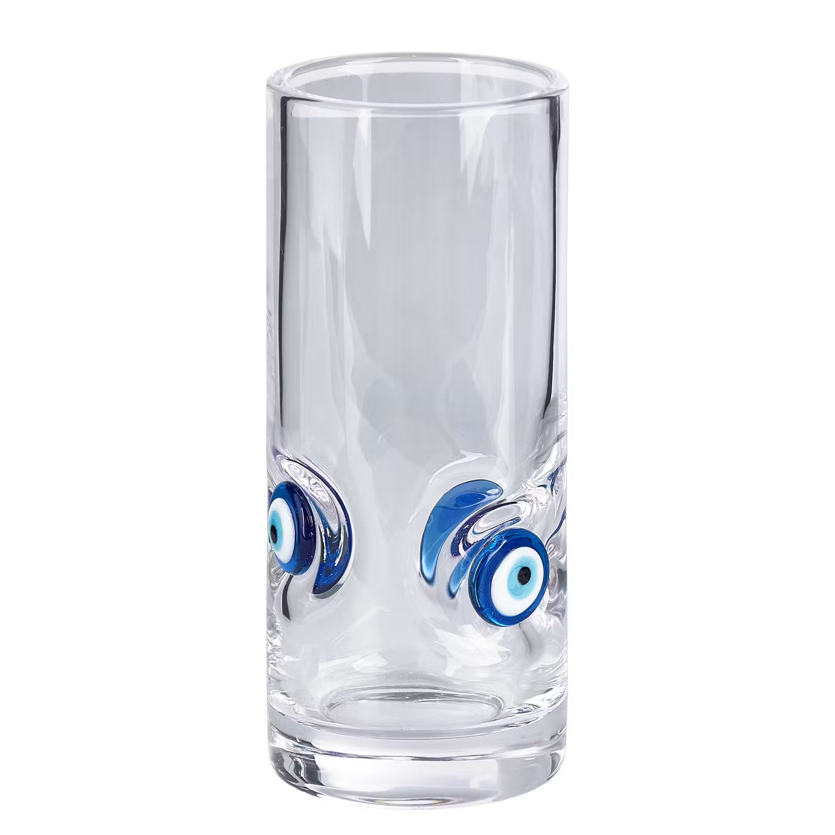 LES PETITS Schnapsglas Auge 8er-Set - Glas - Blau