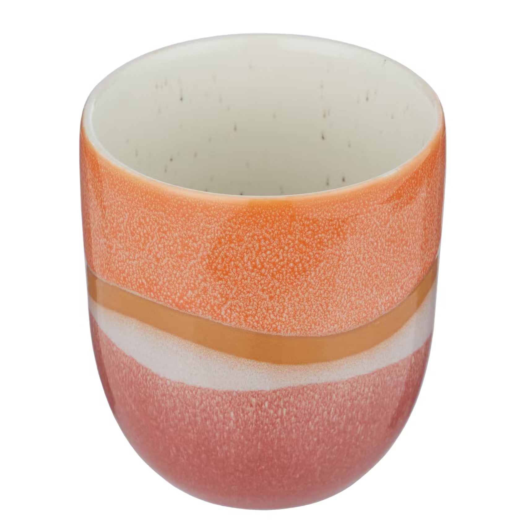 Tasse MEDLEY 4er-Set - Steinzeug - Orange