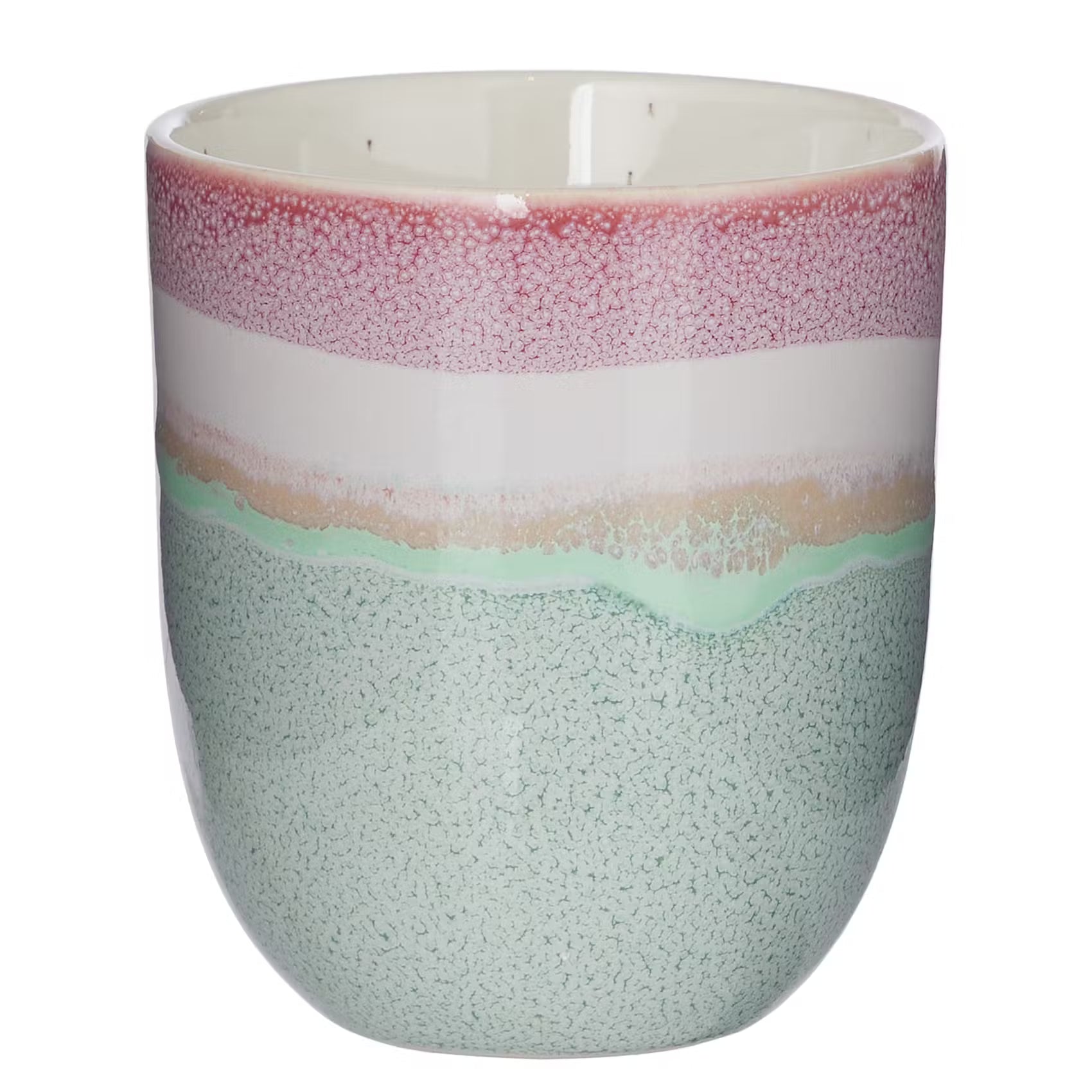 Tasse MEDLEY 4er-Set - Steinzeug - Mintgrün