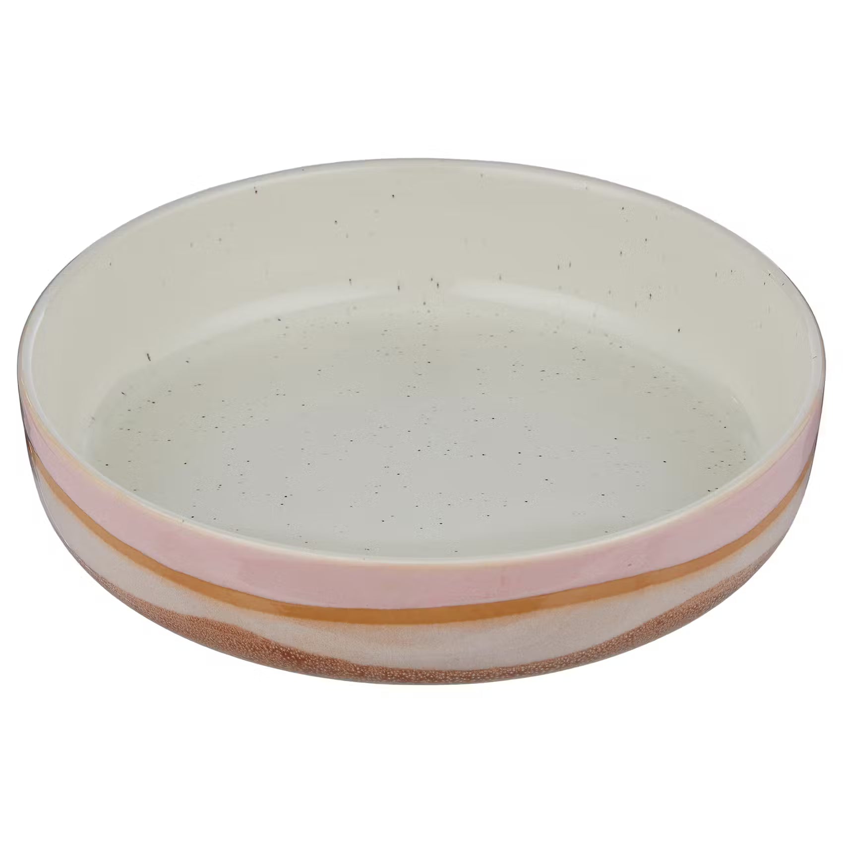 Pastateller MEDLEY 4er-Set - Steinzeug - Rosé