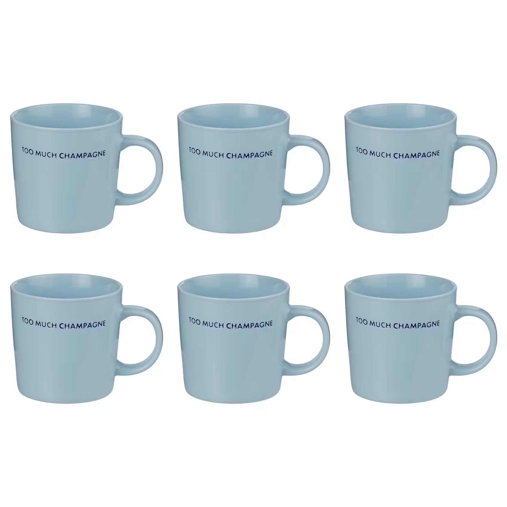 GOOD VIBES Tasse Champagne 6er-Set