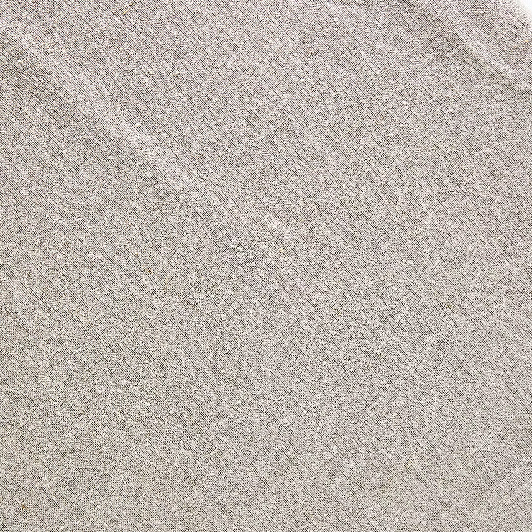 RIGA Tischdecke - Leinen - Natur - Creme - 160 x 300 cm